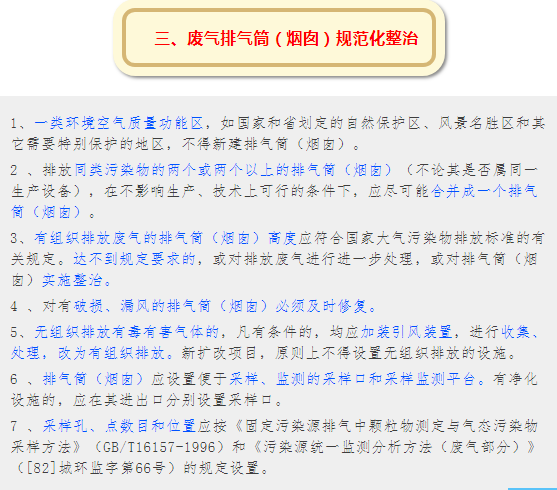 排烟囱该如何修建才能符合环保局要求?